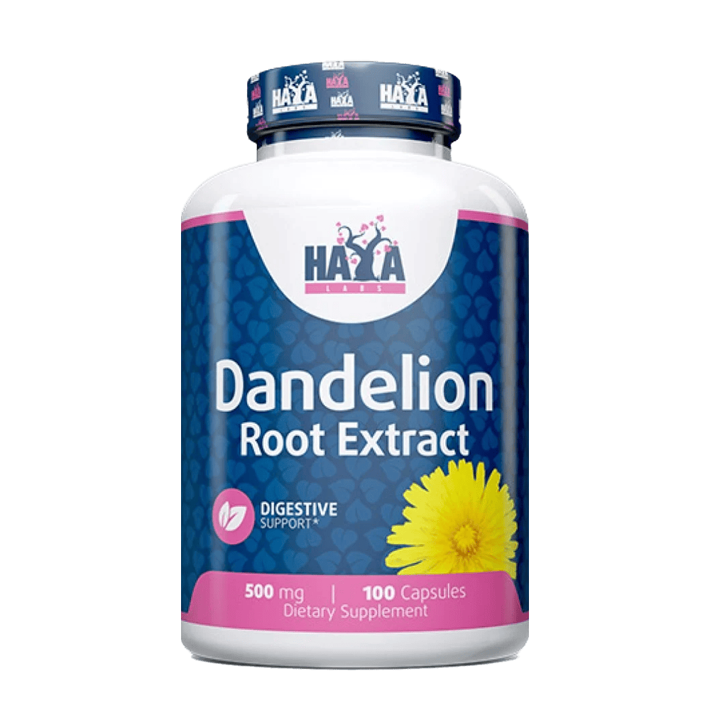 HAYA LABS Dandelion Root Extract (2% Flavonoids) 500 мг 100 капсули