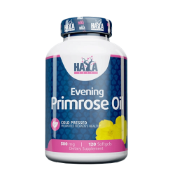 HAYA LABS Evening Primrose Oil 500 мг 120 меки капсули