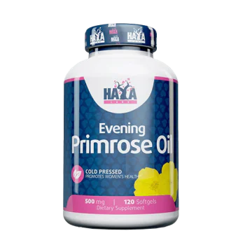 HAYA LABS Evening Primrose Oil 500 мг 120 меки капсули