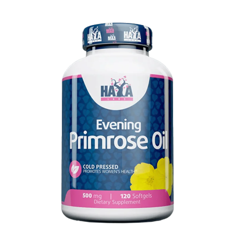 HAYA LABS Evening Primrose Oil 500 мг 120 меки капсули