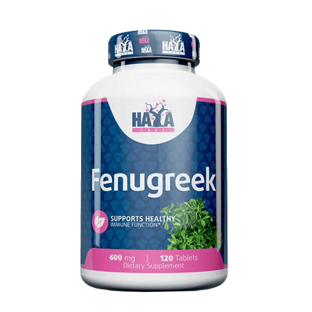 HAYA LABS Fenugreek 600 мг 120 таблетки