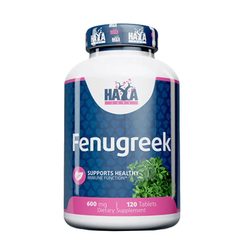 HAYA LABS Fenugreek 600 мг 120 таблетки