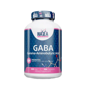 HAYA LABS GABA 500 мг 100 капсули