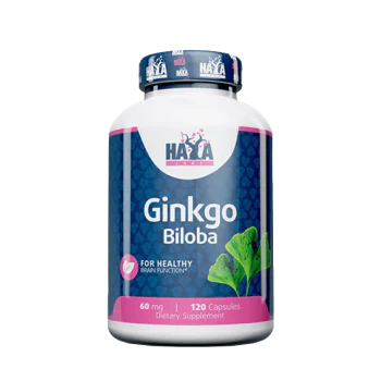 HAYA LABS Ginkgo Biloba 60 мг 120 капсули