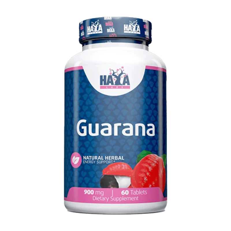 HAYA LABS Guarana 900 мг 60 таблетки
