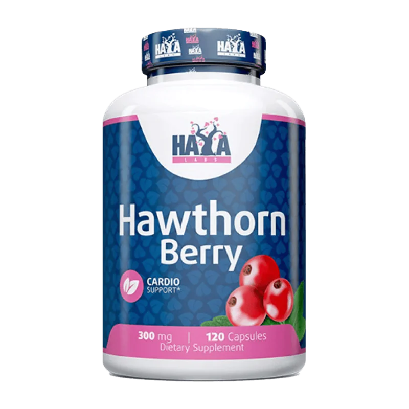 HAYA LABS Hawthorn Berry 300 мг 120 капсули