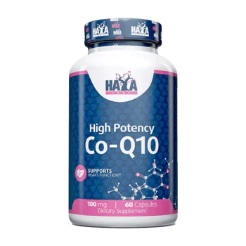 HAYA LABS High Potency CoQ10 100 мг 60 растителни капсули