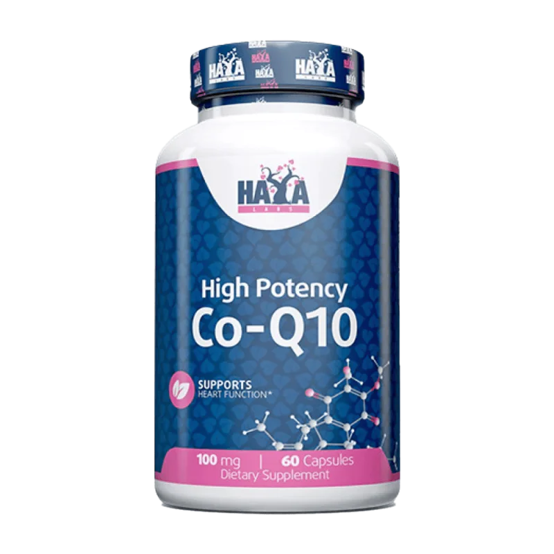 HAYA LABS High Potency CoQ10 100 мг 60 растителни капсули