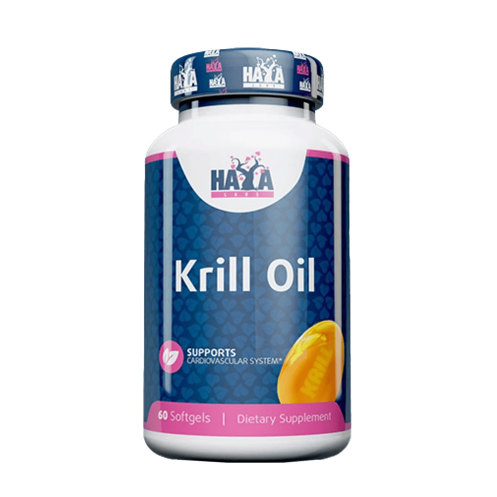 HAYA LABS Krill Oil 500 мг 60 меки капсули