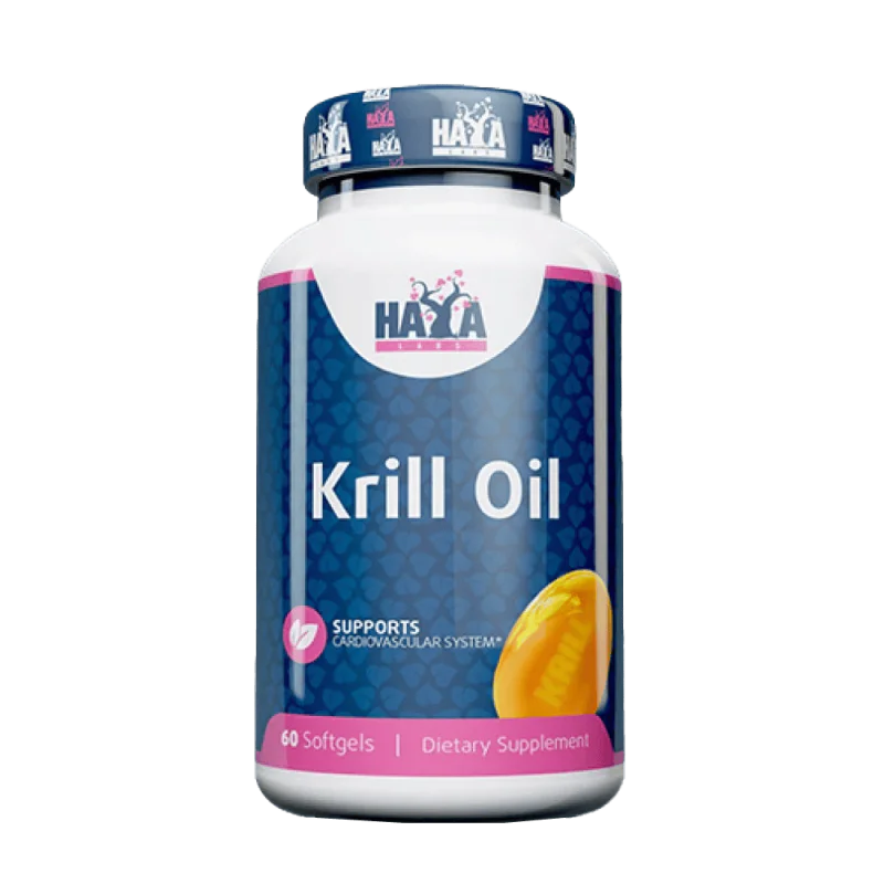 HAYA LABS Krill Oil 500 мг 60 меки капсули