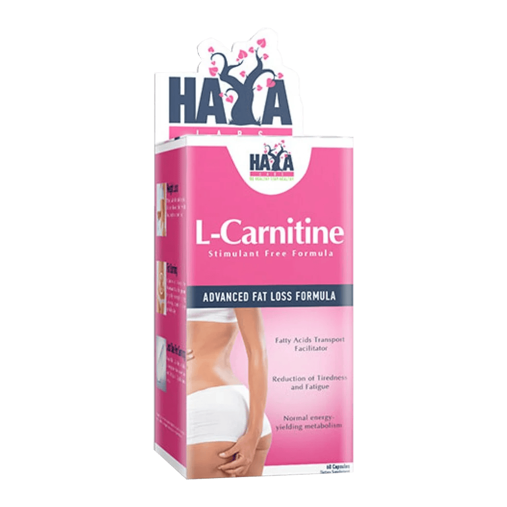 HAYA LABS L-Carnitine 250 мг 60 капсули