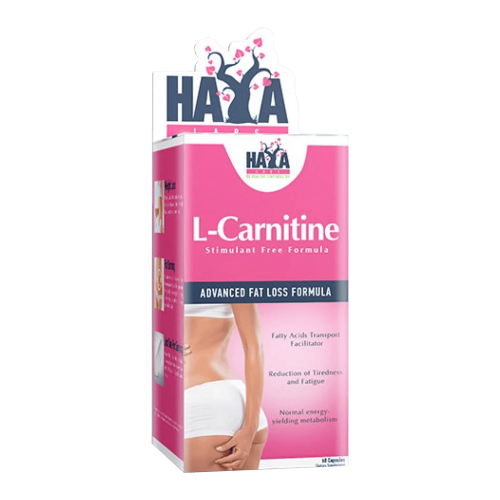 HAYA LABS L-Carnitine 250 мг 60 капсули