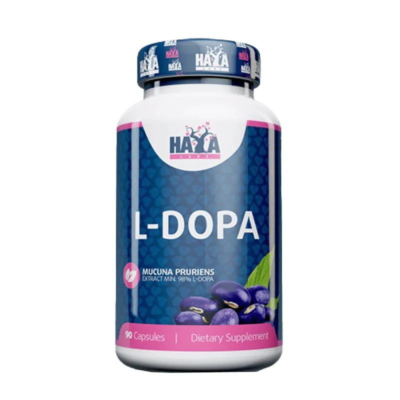 HAYA LABS L-Dopa Mucuna Pruriens Extract 90 капсули