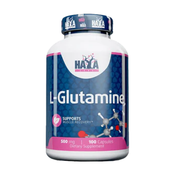 HAYA LABS L-Glutamine 500 мг 100 капсули