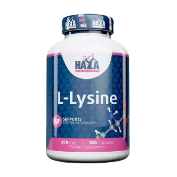 HAYA LABS L-Lysine 500 мг 100 растителни капсули