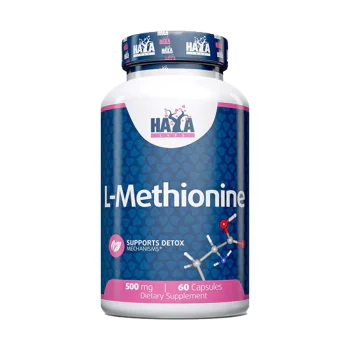 HAYA LABS L-Methionine 500 мг 60 капсули