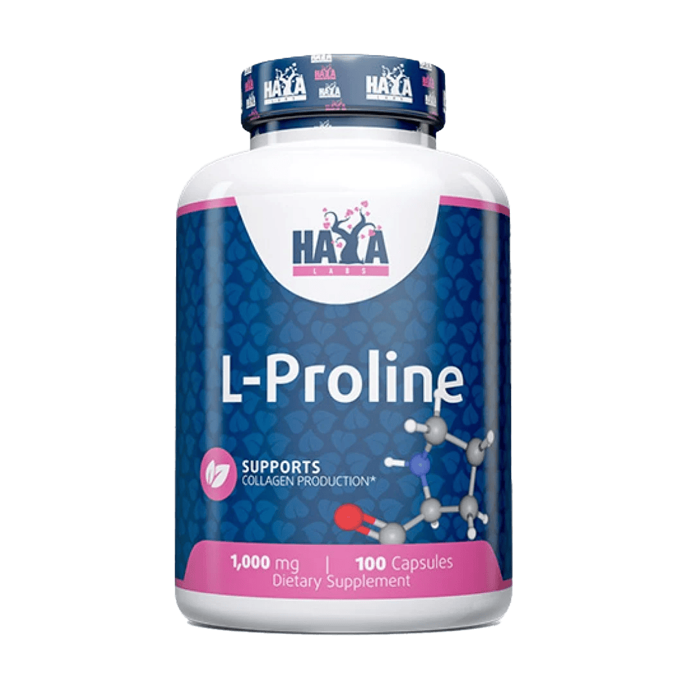 HAYA LABS L-Proline 1000 мг 100 капсули