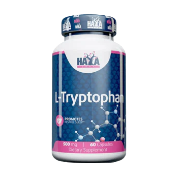 HAYA LABS L-Tryptophan 500 мг 60 капсули