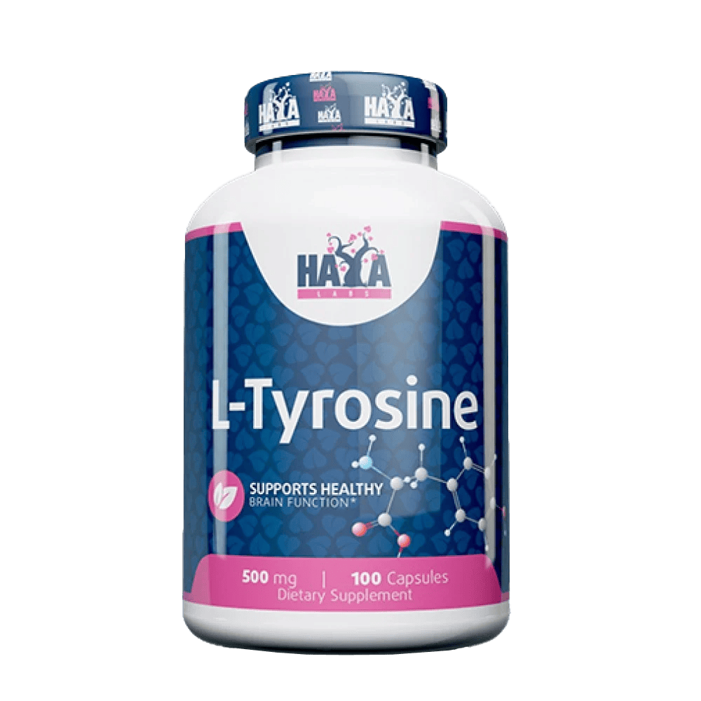 HAYA LABS L-Tyrosine 500 мг 100 капсули