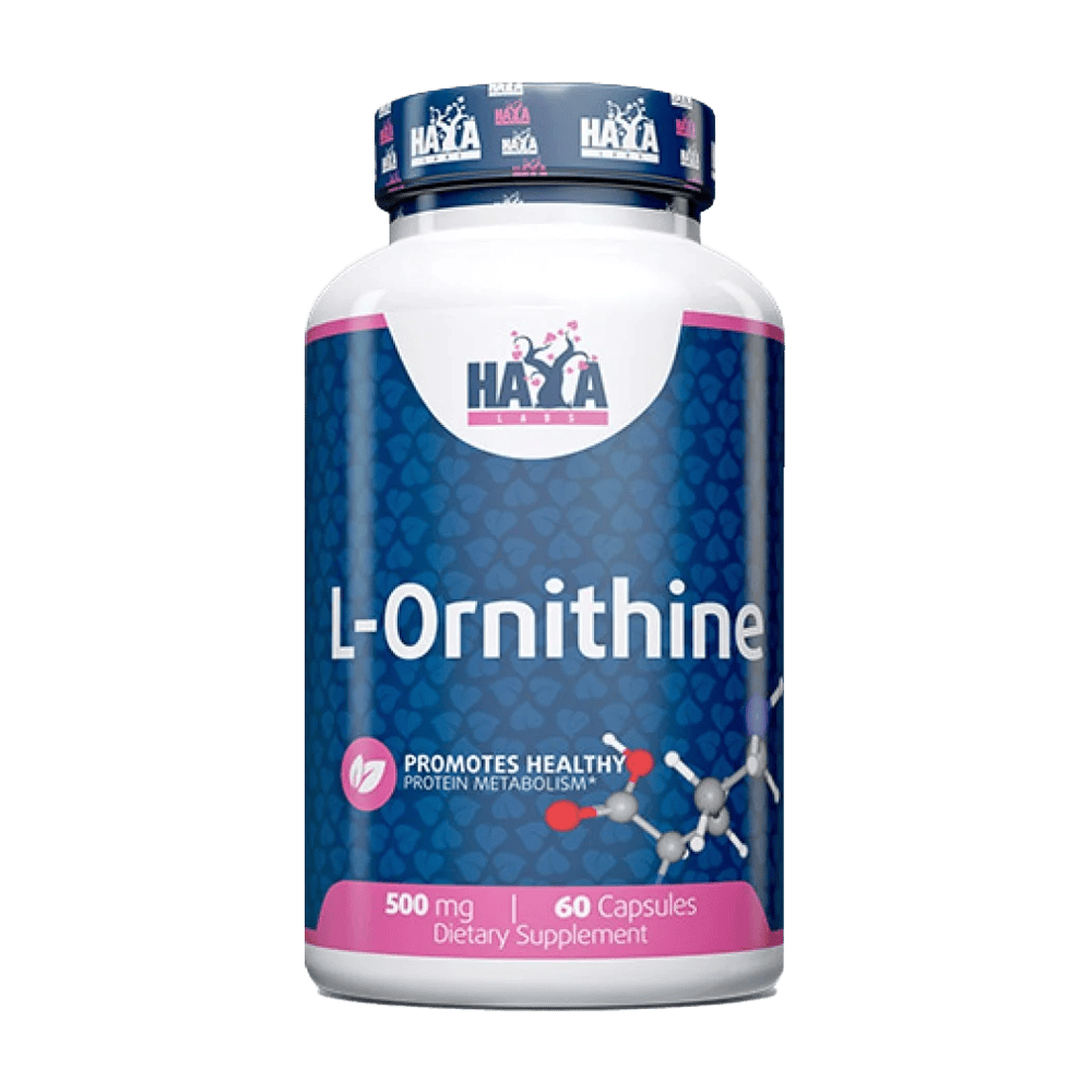 HAYA LABS L-Ornithine 500 мг 60 капсули