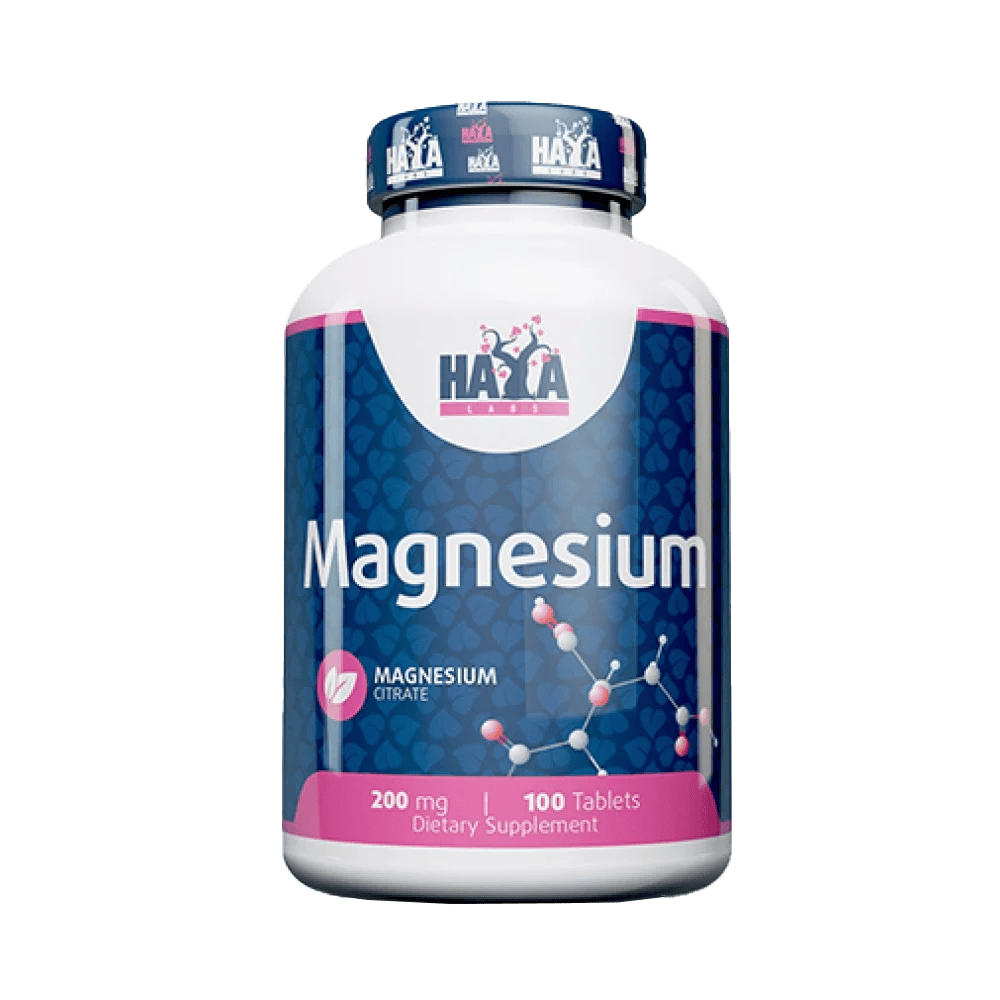 HAYA LABS Magnesium Citrate 200 мг 50 таблетки