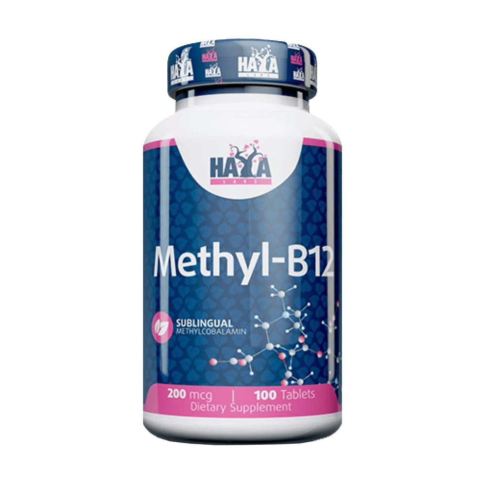 HAYA LABS Methil B-12 200 мкг 100 таблетки