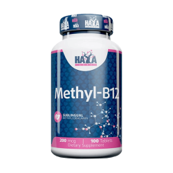HAYA LABS Methil B-12 200 мкг 100 таблетки