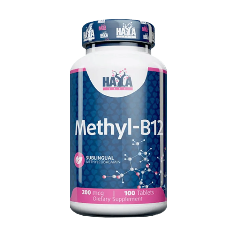 HAYA LABS Methil B-12 200 мкг 100 таблетки