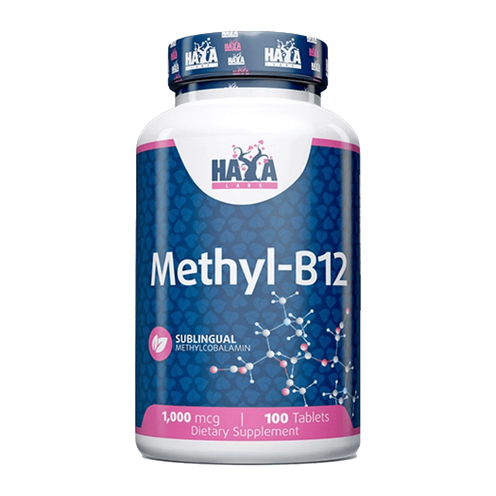 HAYA LABS Methyl B-12 1000 мкг 100 таблетки