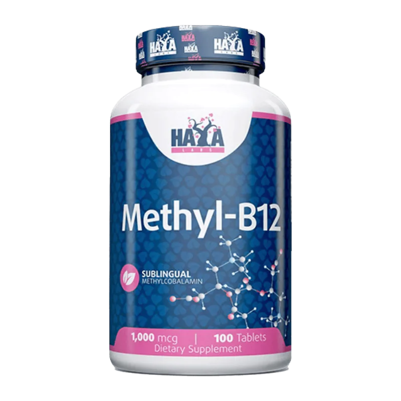 HAYA LABS Methyl B-12 1000 мкг 100 таблетки