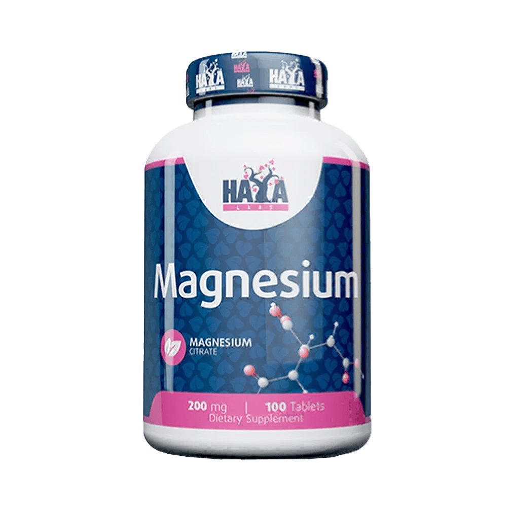 HAYA LABS Magnesium Citrate 200 мг 100 таблетки