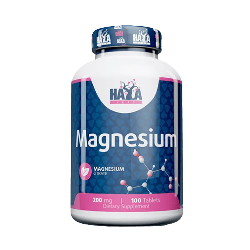 HAYA LABS Magnesium Citrate 200 мг 100 таблетки