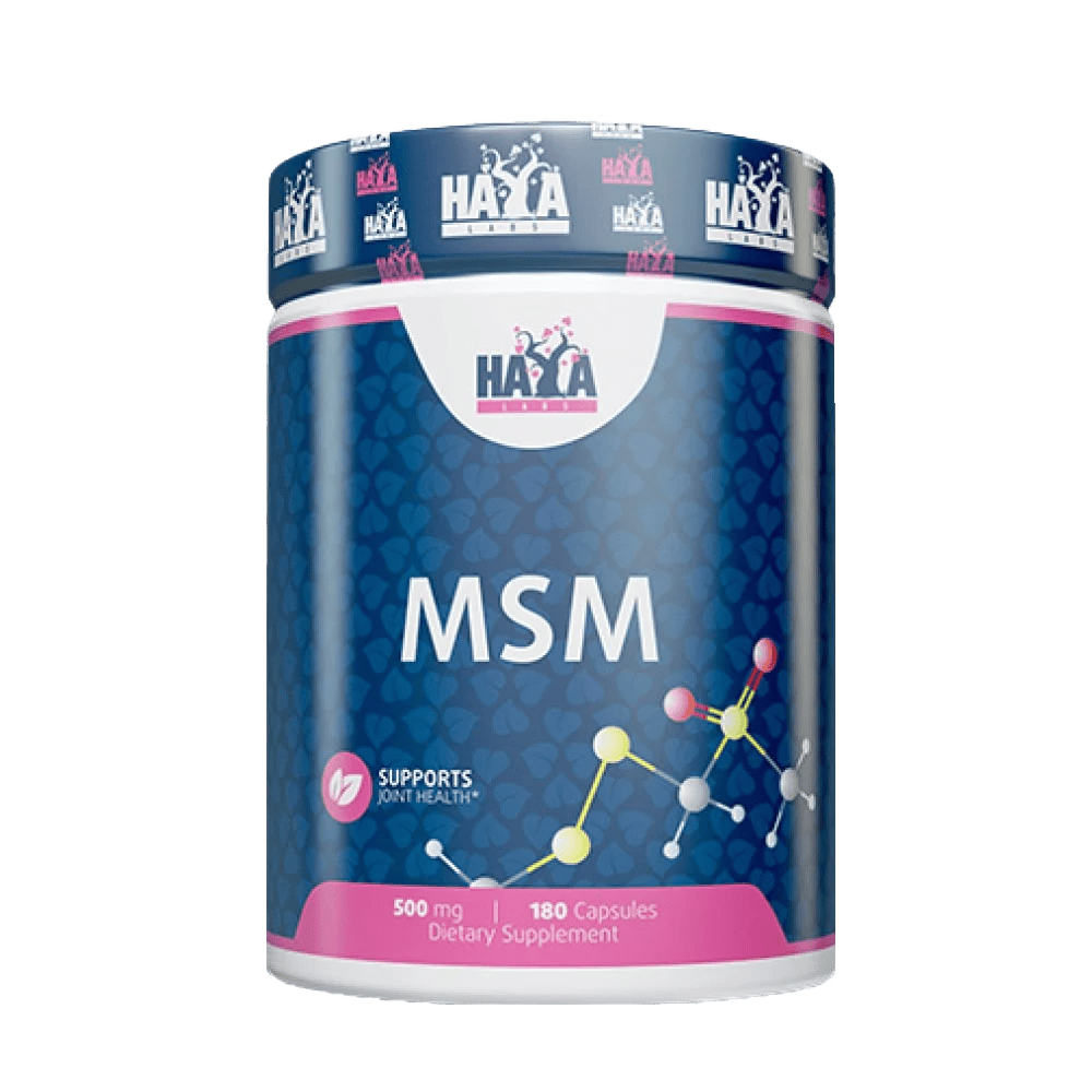 HAYA LABS MSM 500 мг 180 капсули