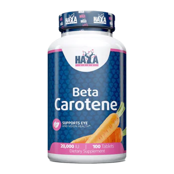 HAYA LABS Natural Beta Carotene 20.000 IU 100 таблетки