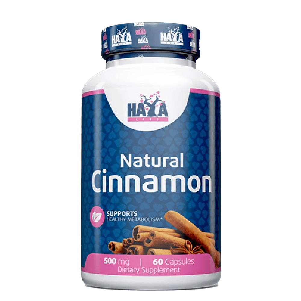 HAYA LABS Natural Cinnamon 500 мг 60 капсули