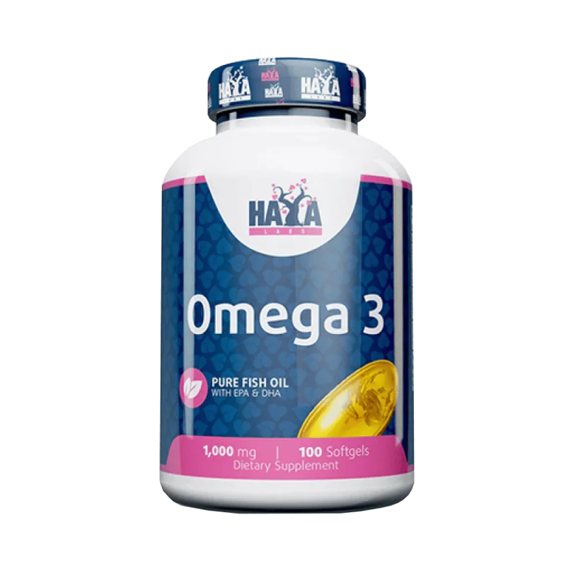 HAYA LABS Omega 3 1000 мг 100 меки капсули