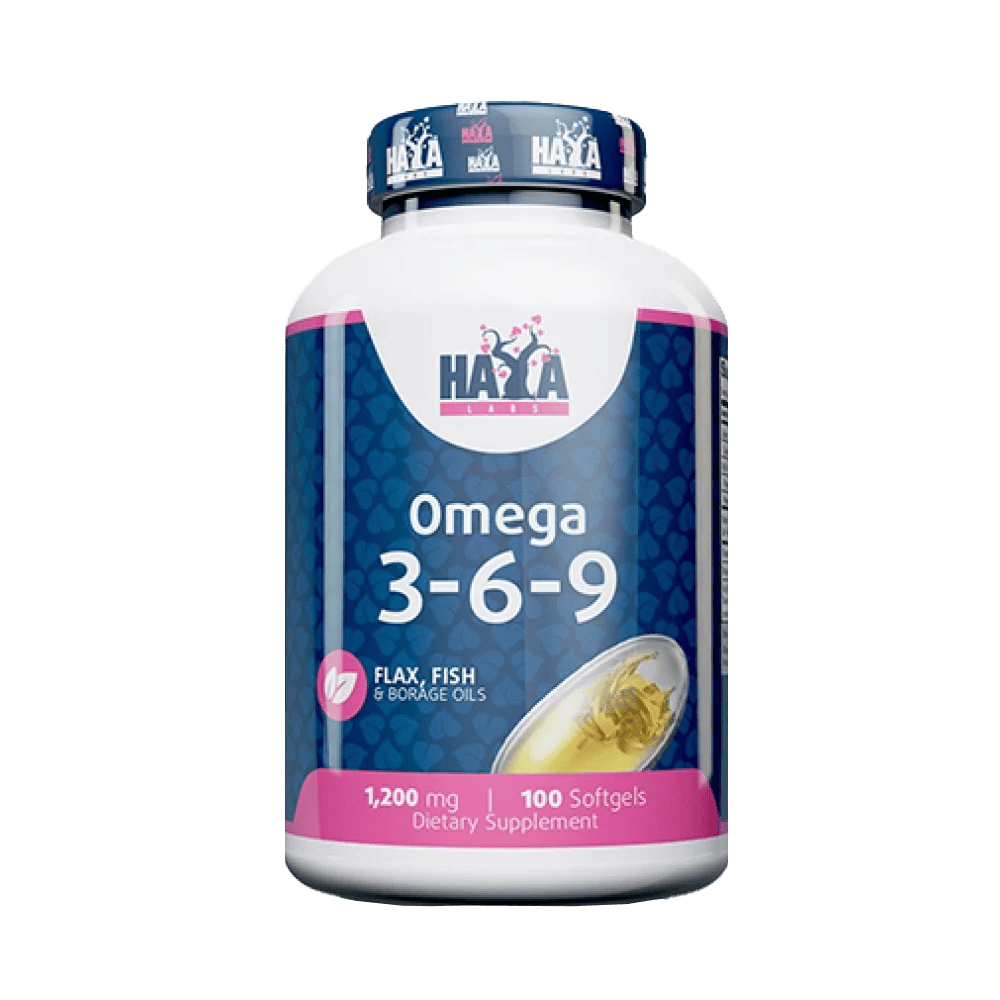 HAYA LABS Omega 3-6-9 100 меки капсули
