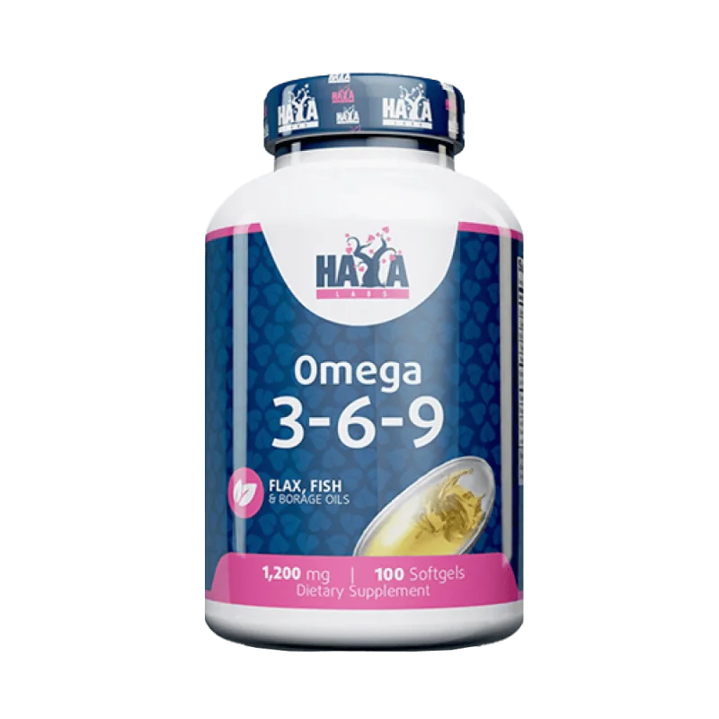 HAYA LABS Omega 3-6-9 100 меки капсули