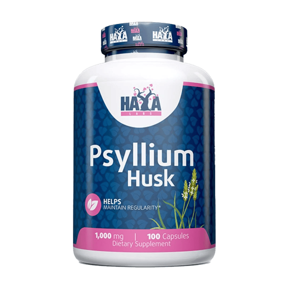 HAYA LABS Psyllium Husk 1000 мг 100 капсули