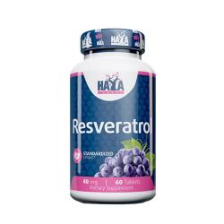 HAYA LABS Resveratrol 40 мг 60 таблетки