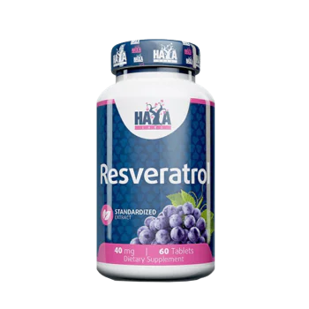 HAYA LABS Resveratrol 40 мг 60 таблетки