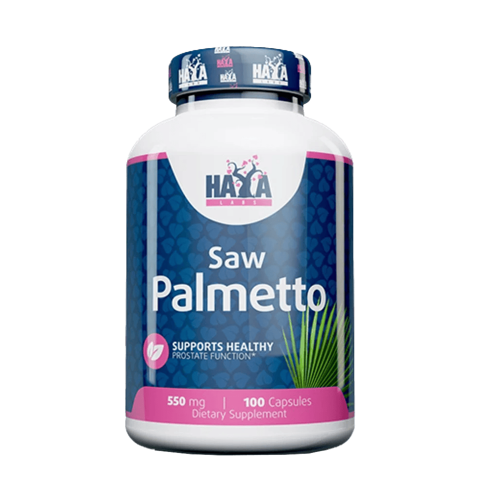 HAYA LABS Saw Palmetto 550 мг 100 капсули