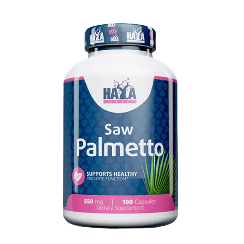 HAYA LABS Saw Palmetto 550 мг 100 капсули