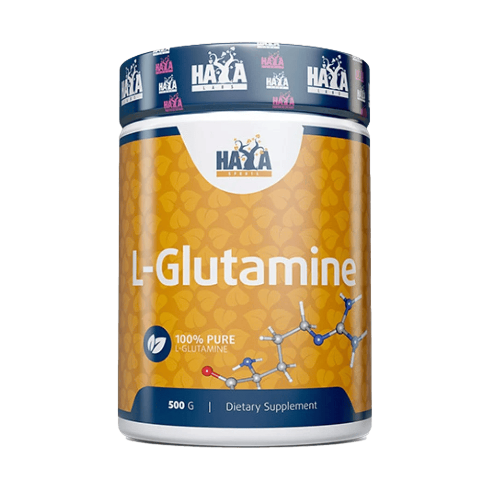 HAYA LABS Sports 100% Pure L-Glutamine 501 гр. 