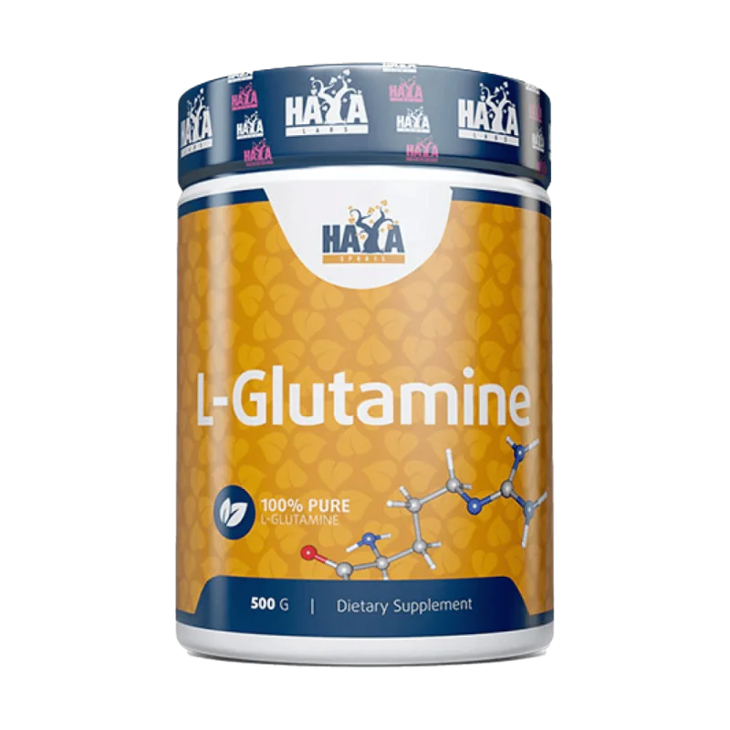 HAYA LABS Sports 100% Pure L-Glutamine 501 гр. 