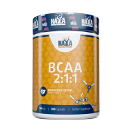 HAYA LABS Sports BCAA 2:1:1 500 мг 200 капсули