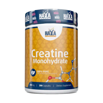HAYA LABS Sports Creatine Monohydrate 500 мг 200 капсули