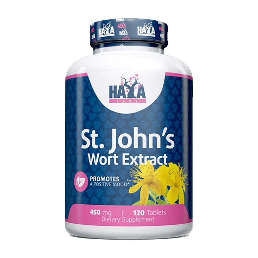 HAYA LABS St. John's Wort 450 мг 120 таблетки