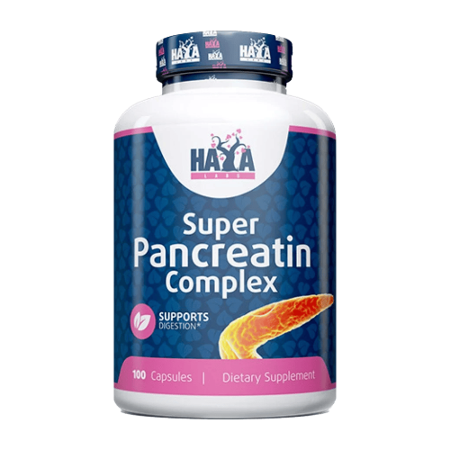 HAYA LABS Super Pancreatin Enzymes 100 капсули