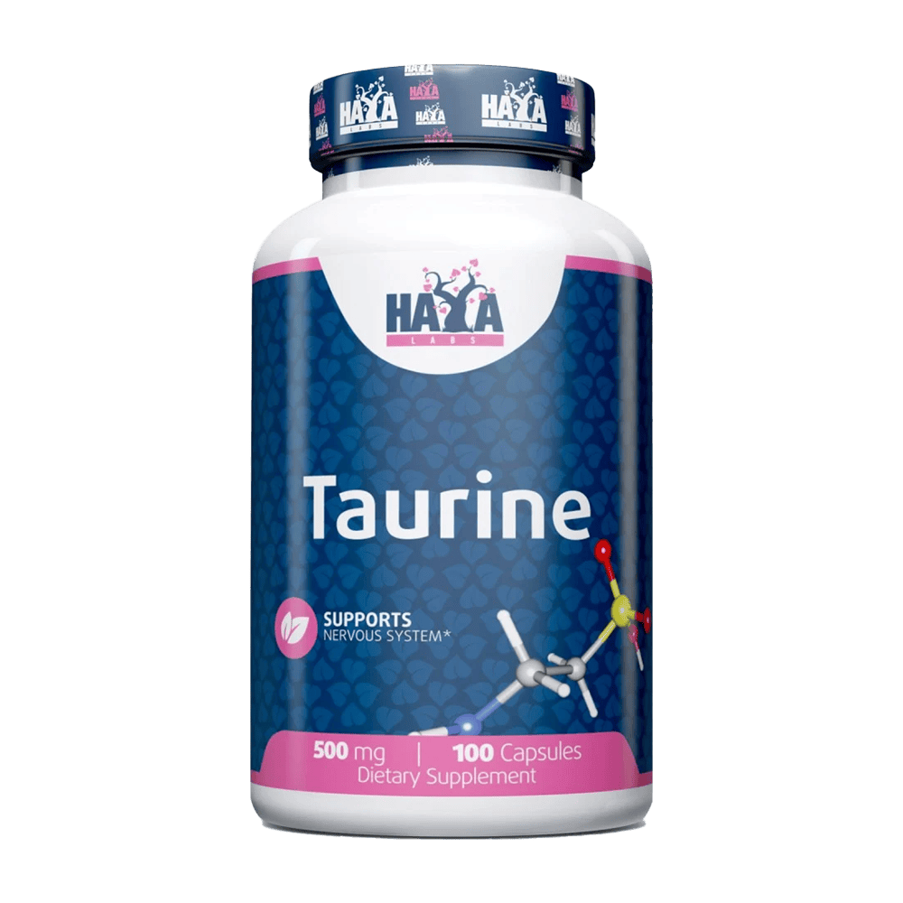 HAYA LABS Taurine 500 мг 100 капсули